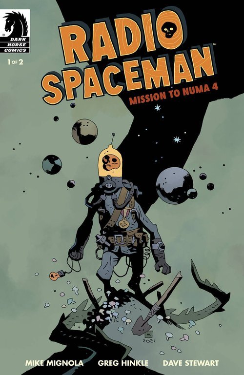 REVIEW: New Mignola comic RADIO SPACEMAN MISSION TO NUMA 4 #1 is